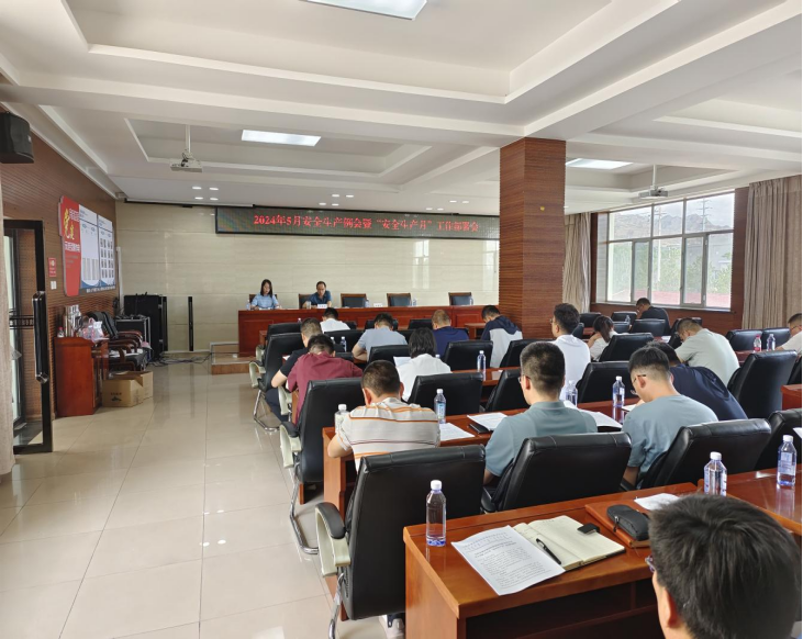 市城投集团公司召开2024年5月安全生产例会暨“安全生产月”工作部署会议